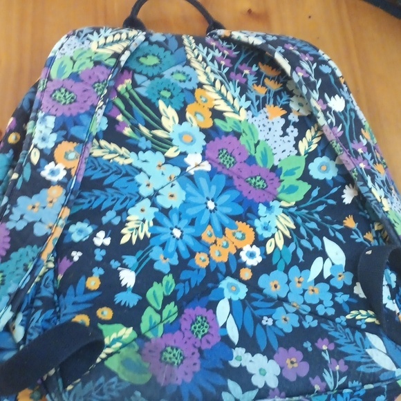 Vera Bradley Floral Patterned Women's Backpack - Picture 12 of 13